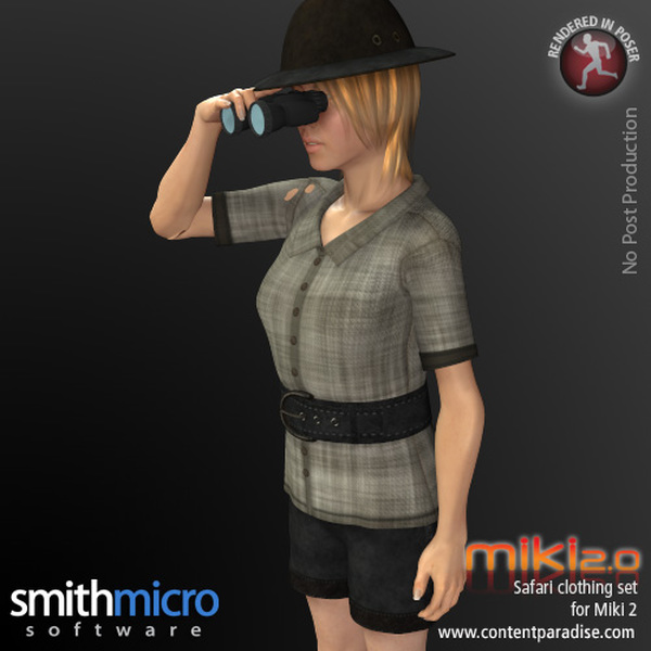 Safari Clothing for Miki 2.0 by N/A