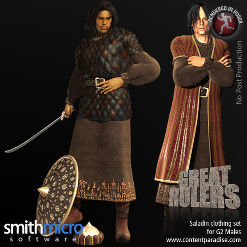Saladin Clothing Set for the G2 Males (Great Rulers) by N/A
