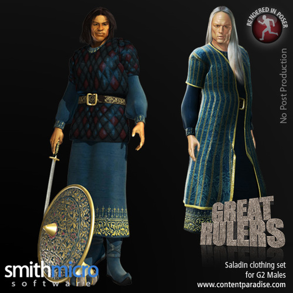 Saladin Clothing Set for the G2 Males (Great Rulers) by N/A
