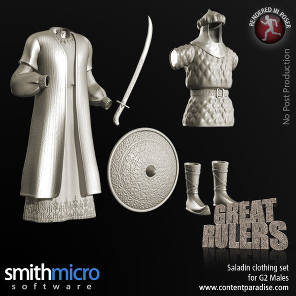 Saladin Clothing Set for the G2 Males (Great Rulers) by N/A
