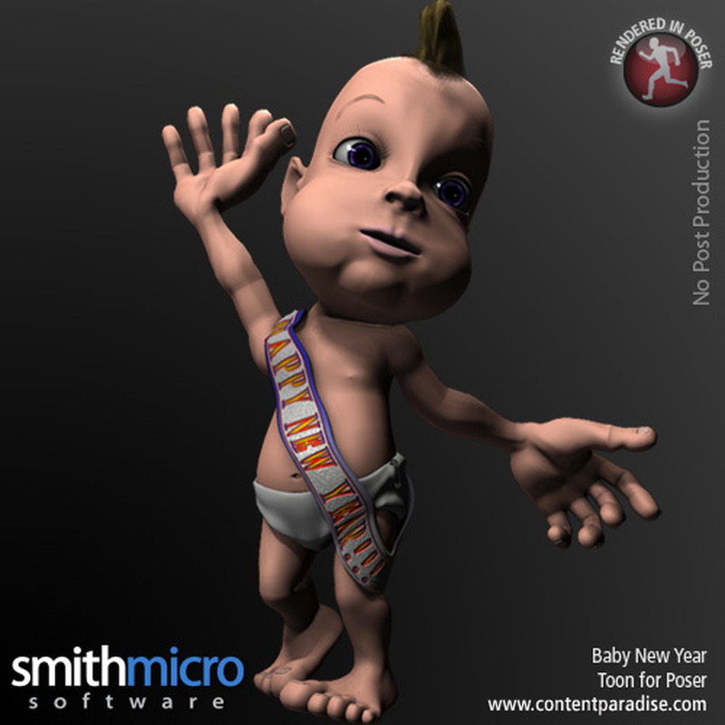 Baby Toon New Year by N/A