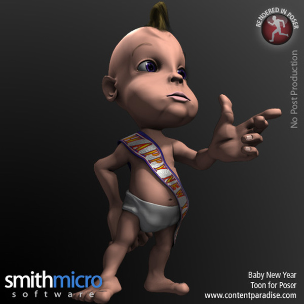 Baby Toon New Year by N/A
