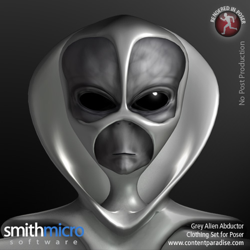Grey Alien Abductor Suit by N/A