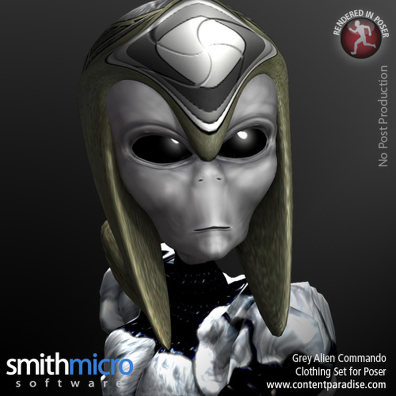 Grey Alien Commando by N/A