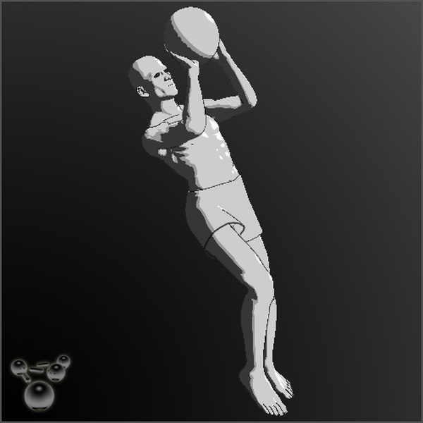 G2 Male Animated Poses: Athletics by N/A