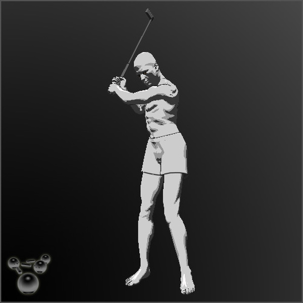 G2 Male Animated Poses: Athletics by N/A