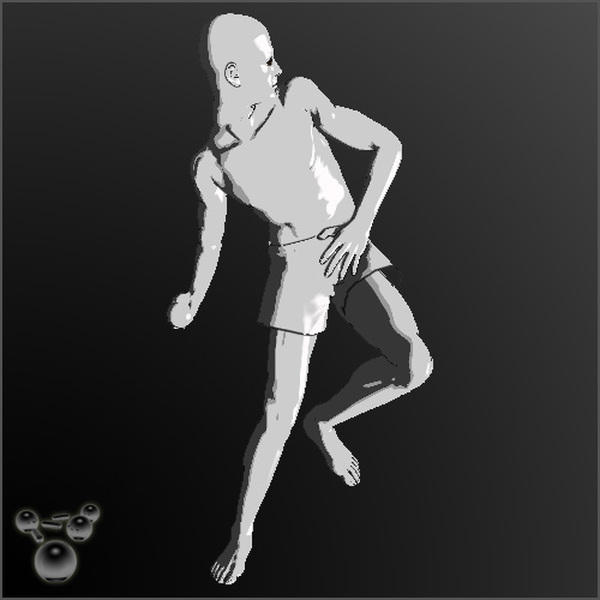 G2 Male Animated Poses: Athletics by N/A