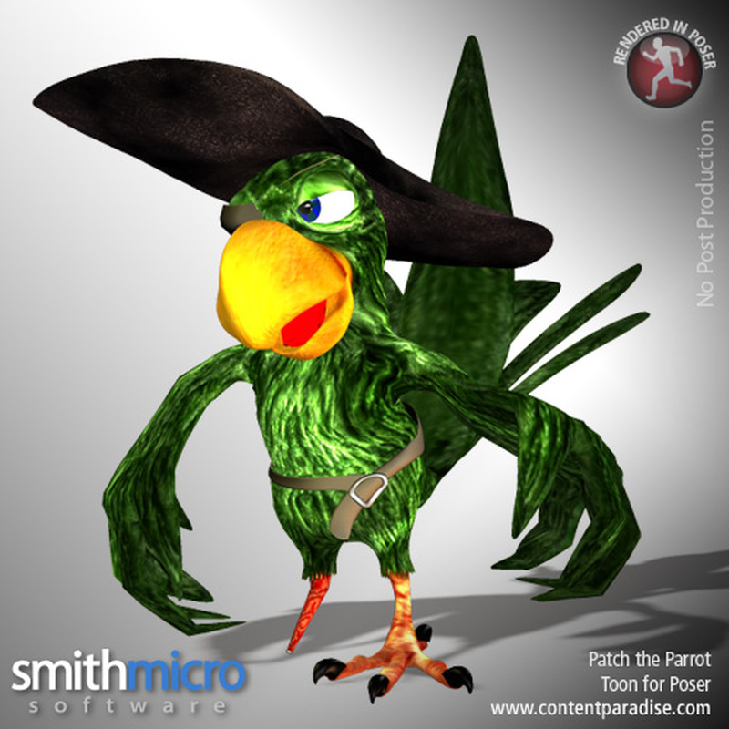 Patch the Toon Parrot by N/A