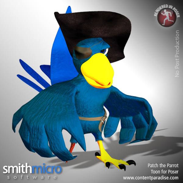 Patch the Toon Parrot by N/A