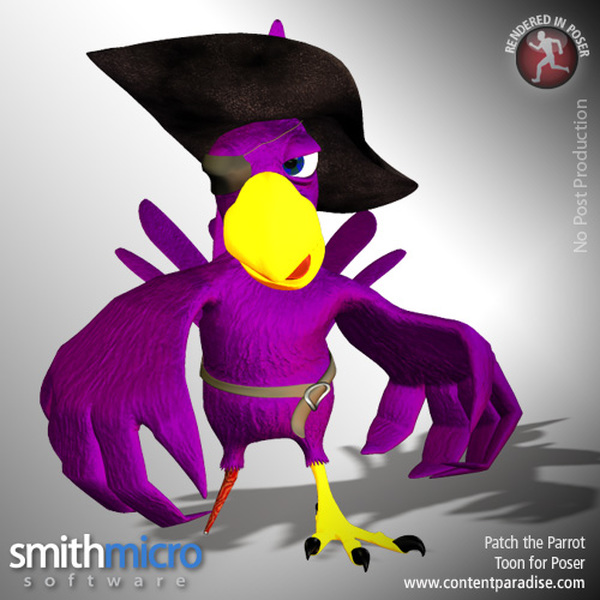 Patch the Toon Parrot by N/A