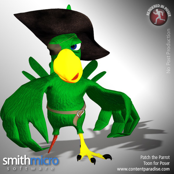 Patch the Toon Parrot by N/A