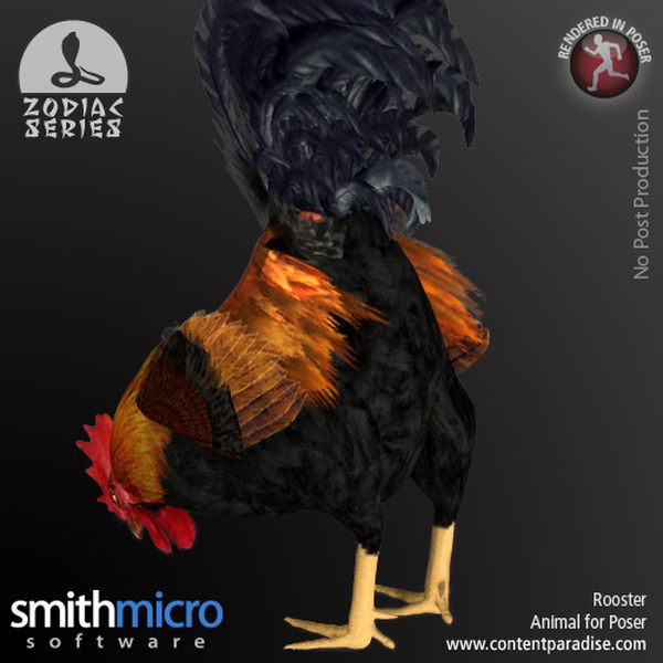 Rooster (Chinese Zodiac Series) by N/A