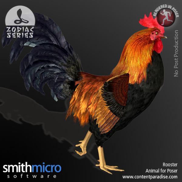 Rooster (Chinese Zodiac Series) by N/A