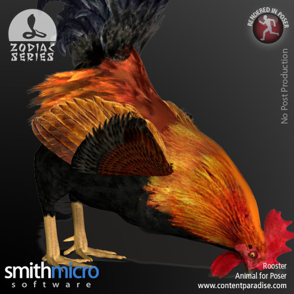 Rooster (Chinese Zodiac Series) by N/A