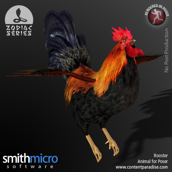 Rooster (Chinese Zodiac Series) by N/A