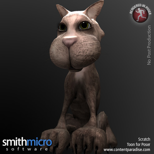 Scratch the Toon Cat by N/A