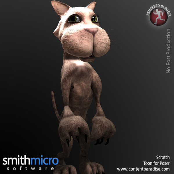 Scratch the Toon Cat by N/A