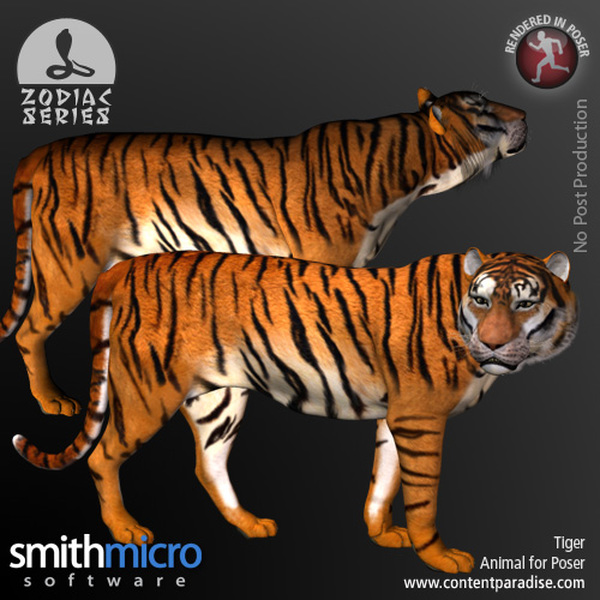 Tiger (Chinese Zodiac Series) by N/A