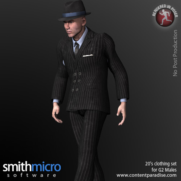 20's Clothing for G2 Figures (Time Travel Series) by N/A
