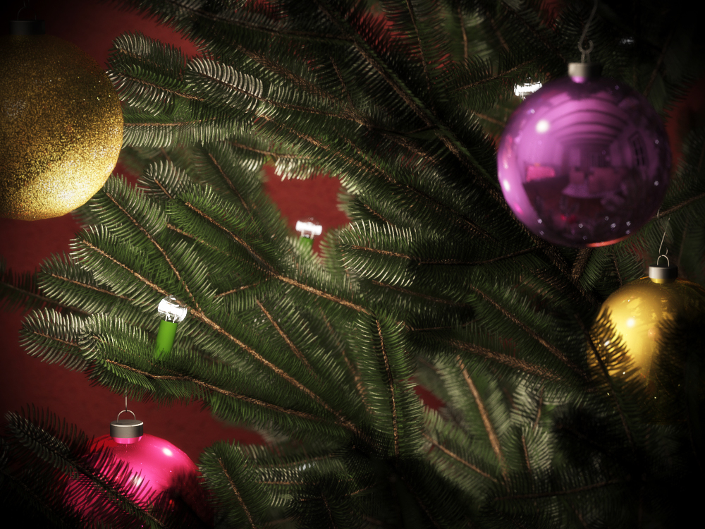 Christmas tree for Poser by N/A