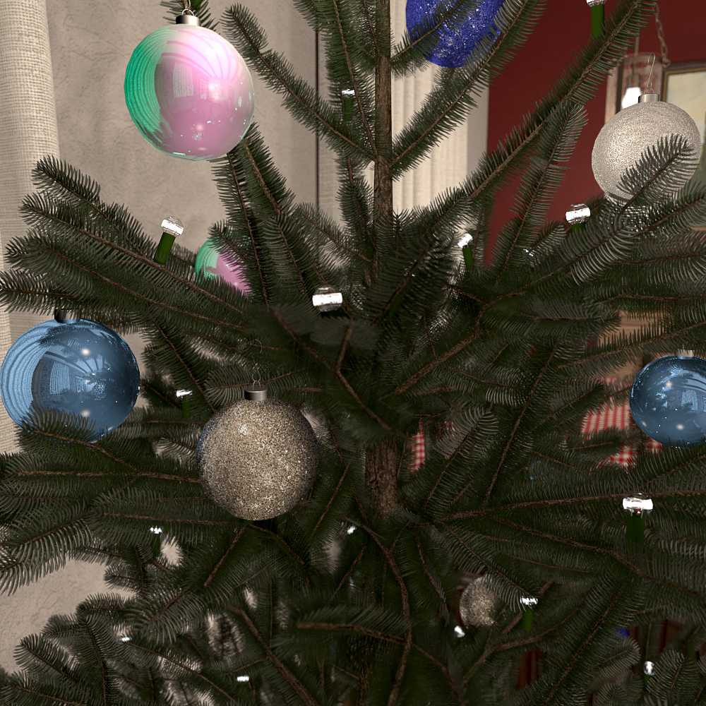 Christmas tree for Poser by N/A