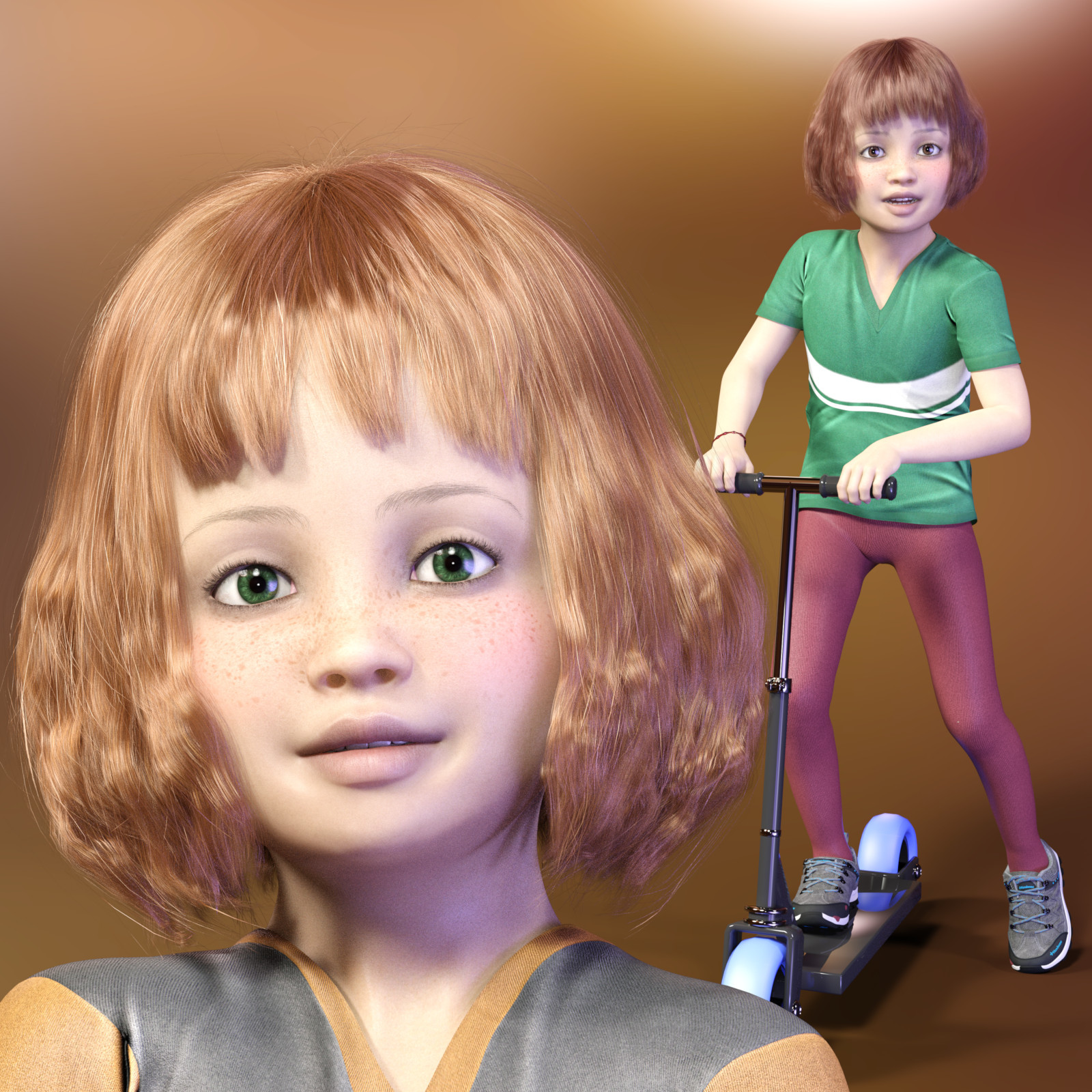 Joslyn for Genesis 8 Female Growing Up IRAY - G8F by N/A