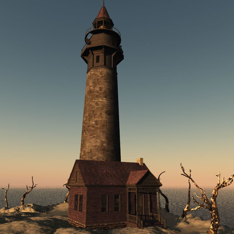 Haunted Lighthouse for Bryce by N/A
