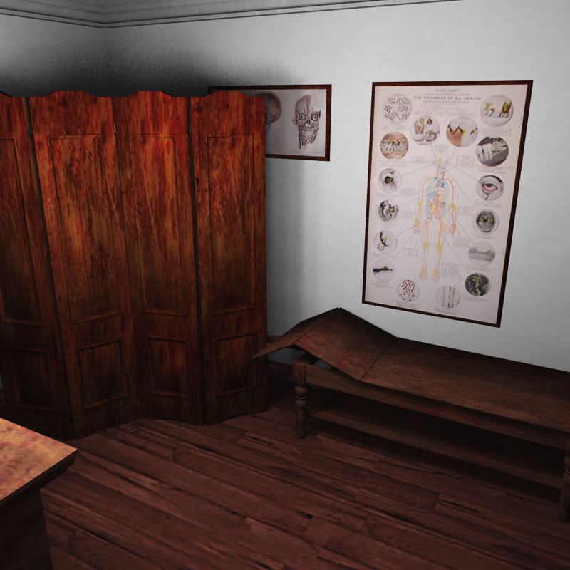 Haunted Doctor Office for Blender by N/A