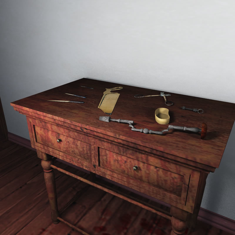 Haunted Doctor Office for Blender by N/A