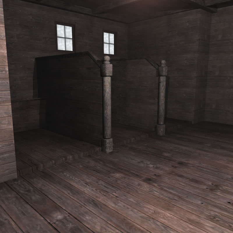Haunted Carriage House for Blender by N/A
