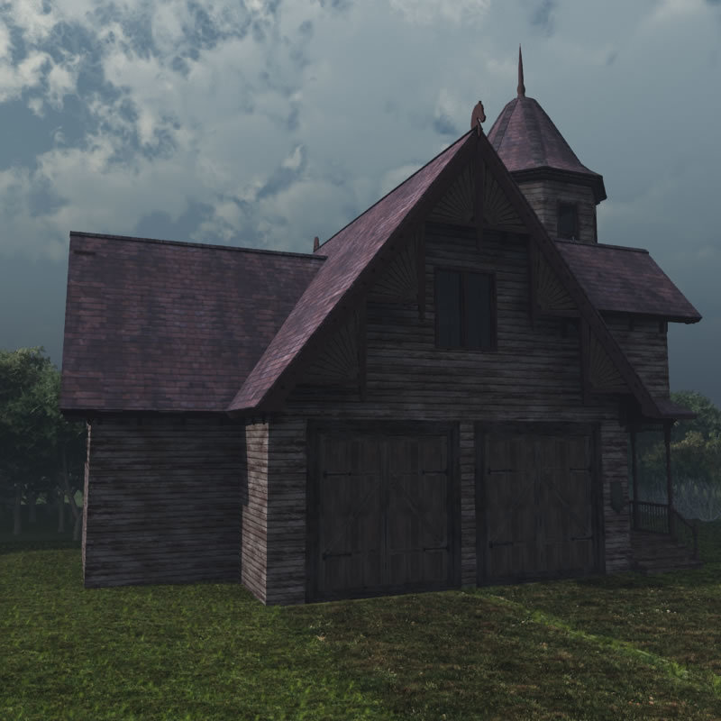 Haunted Carriage House for Shade by N/A