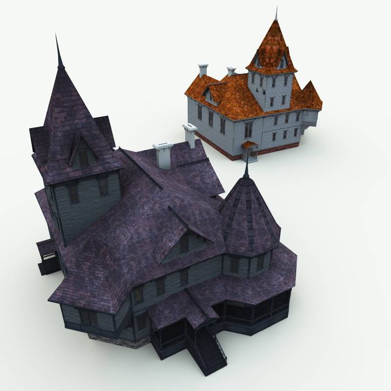 Haunted Manor House for Vue by N/A
