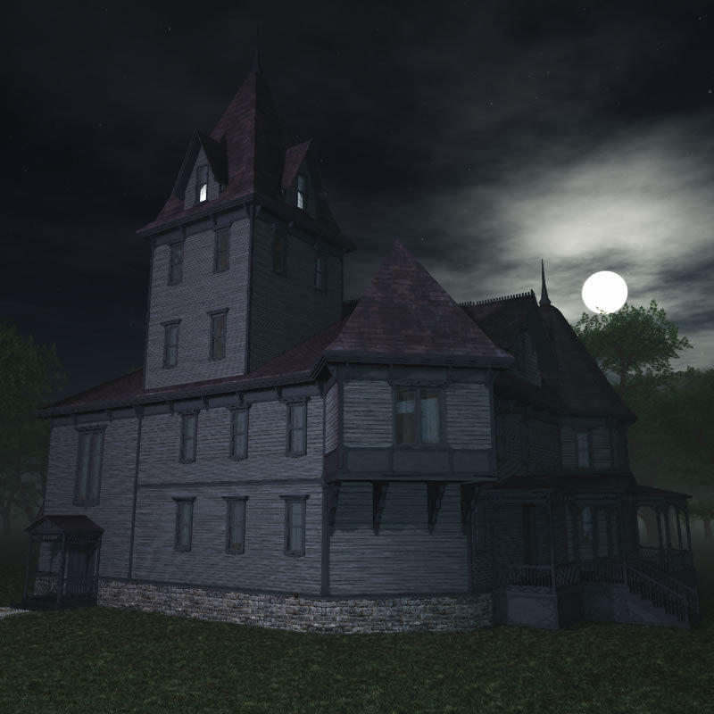 Haunted Manor House for Vue by N/A