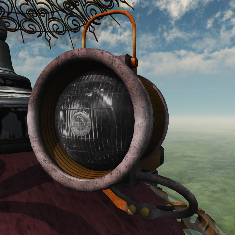 MB Toon Steampunk Mech Bot for Poser by N/A