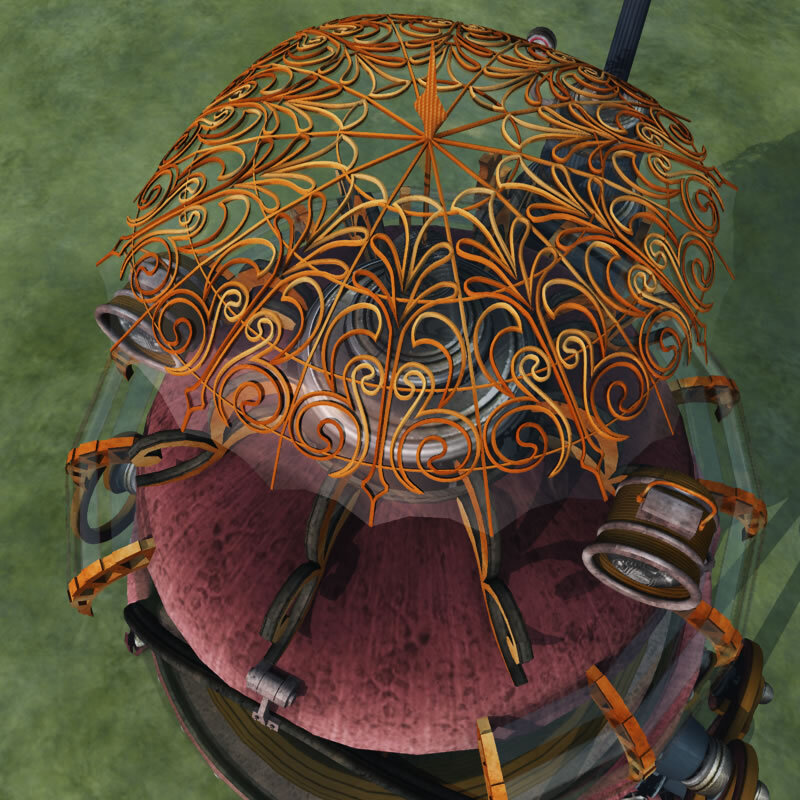 MB Toon Steampunk Mech Bot for Poser by N/A
