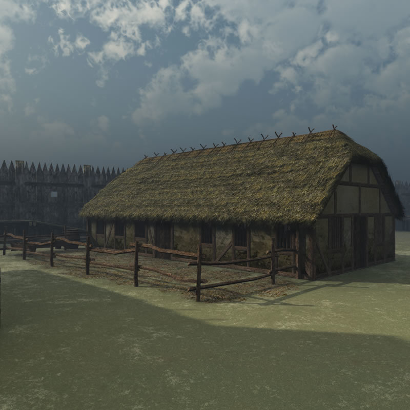 Jamestown Stable for Poser by N/A
