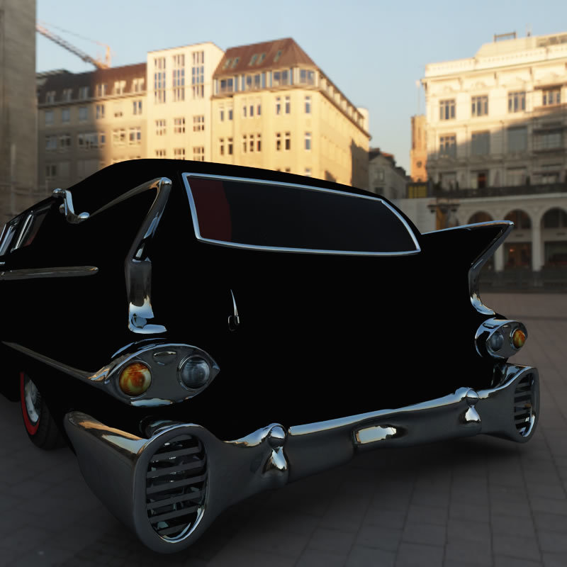 1950s Hearse for Poser by N/A