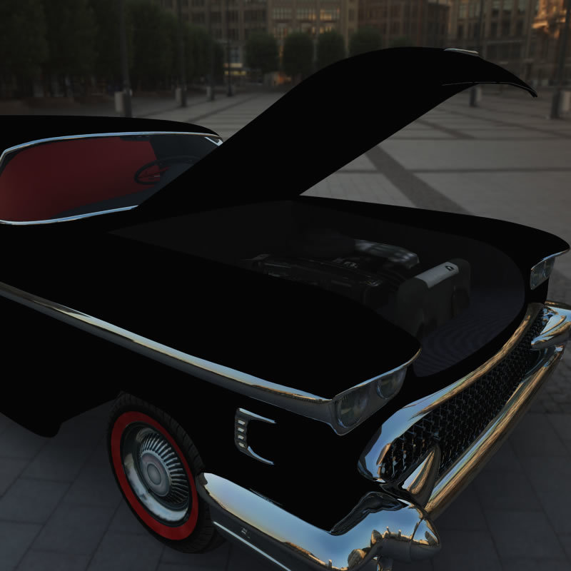 1950s Hearse for Poser by N/A
