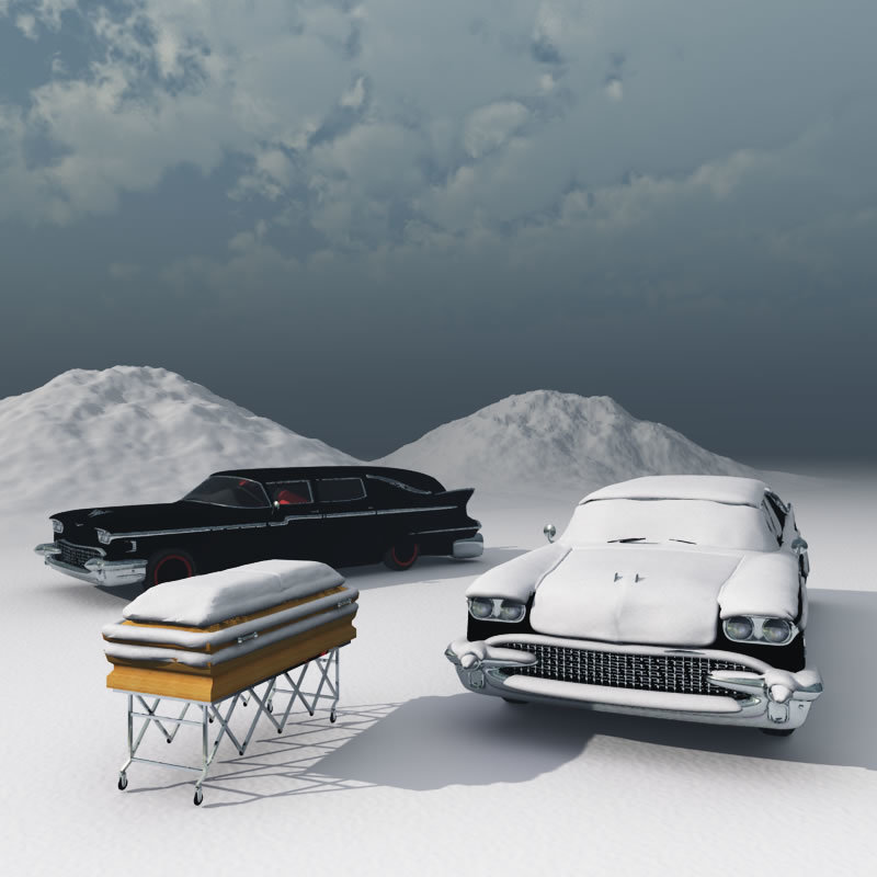 1950s Hearse for Poser by N/A