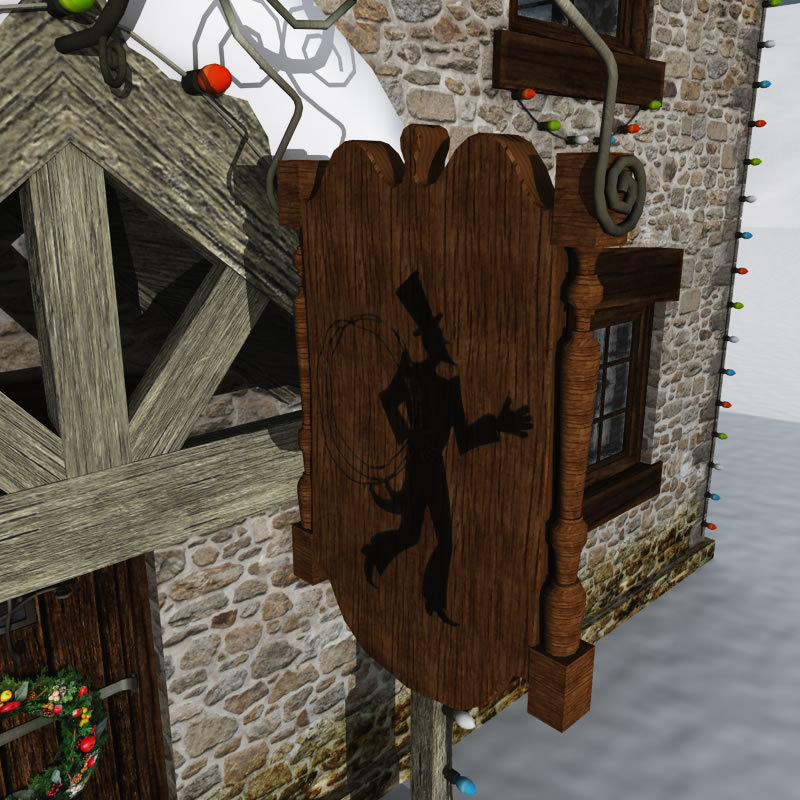 Chimney Sweep House for Poser by N/A