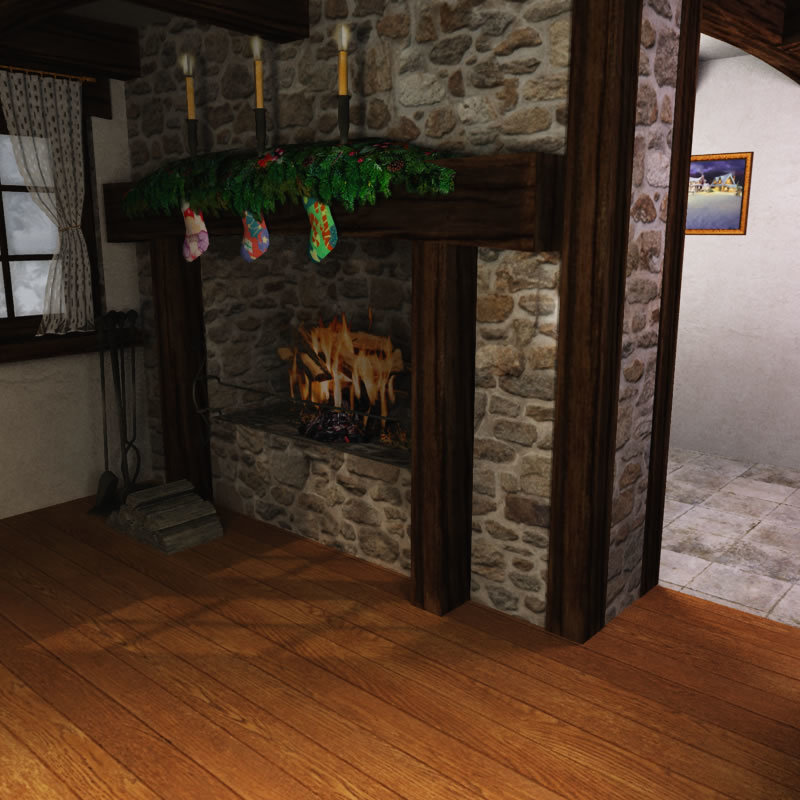 Chimney Sweep House for Poser by N/A