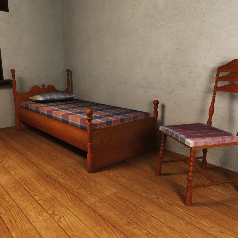 Chimney Sweep House for Poser by N/A