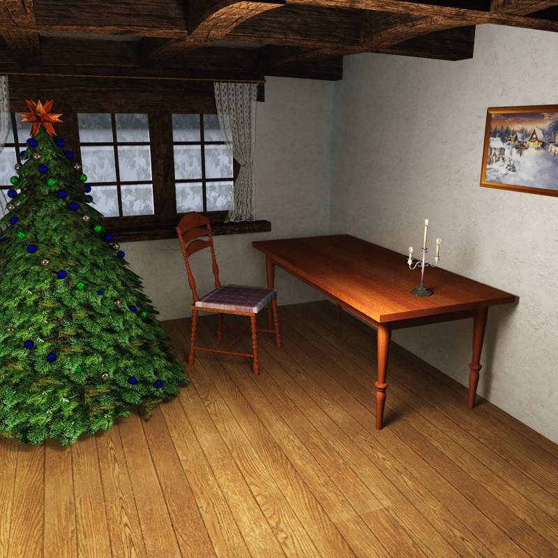 Chimney Sweep House for Poser by N/A