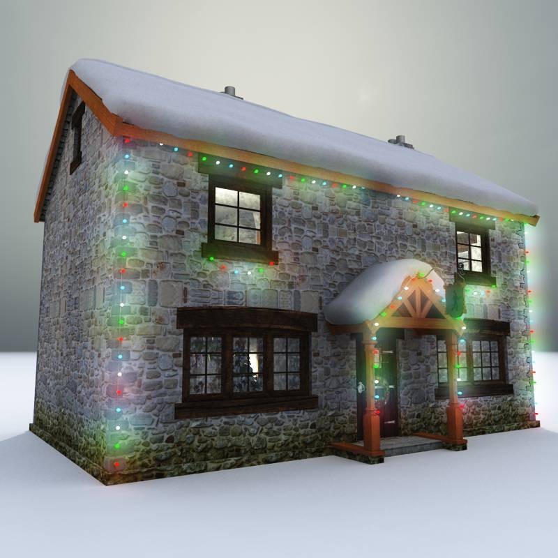 Chimney Sweep House for Poser by N/A