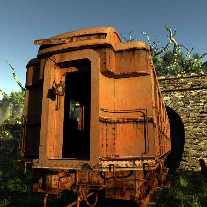 Abandoned Train Car for Bryce by N/A