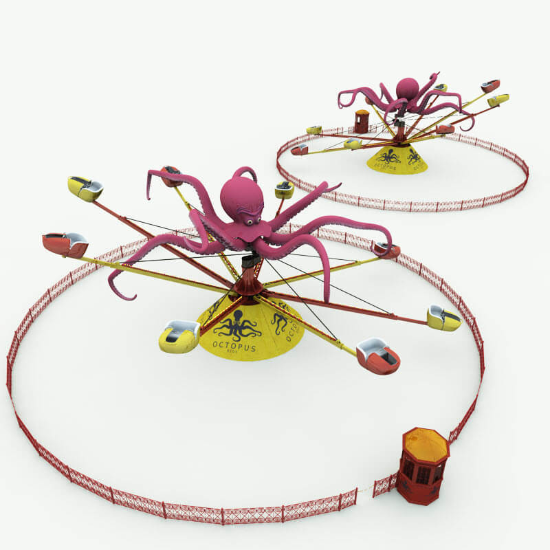 Octopus Ride for Poser by N/A