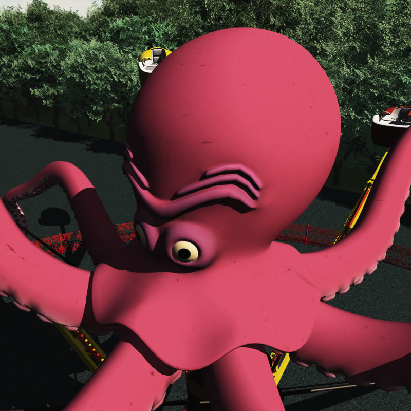 Octopus Ride for Poser by N/A