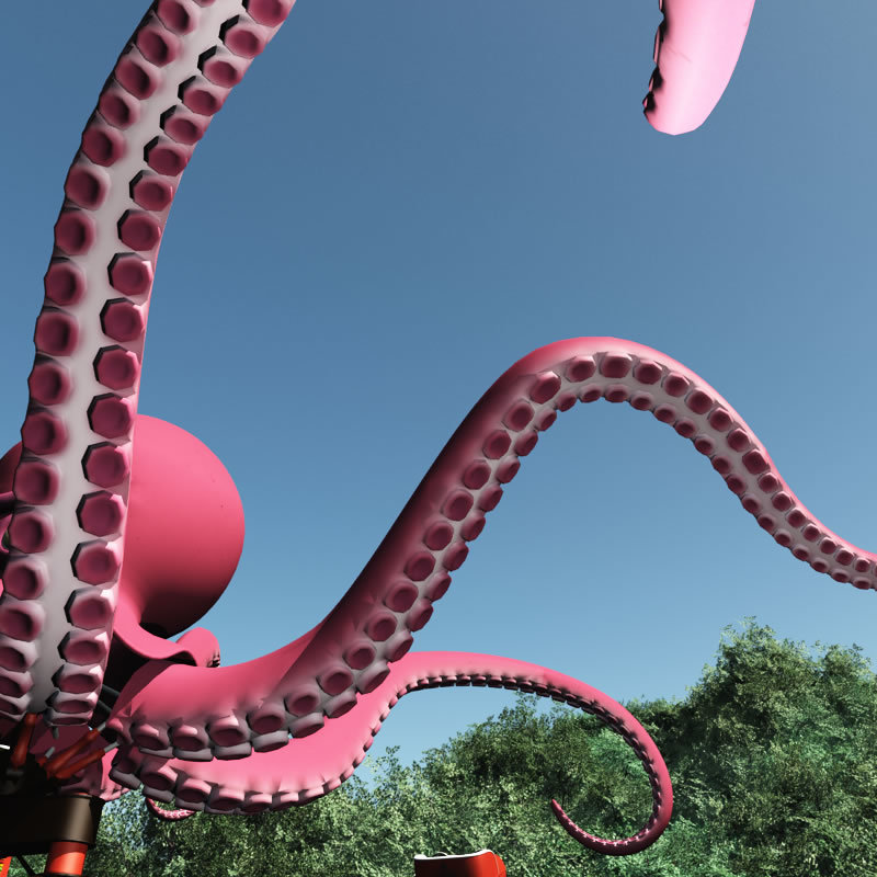 Octopus Ride for Poser by N/A