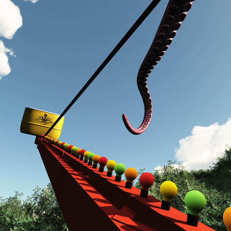 Octopus Ride for Poser by N/A