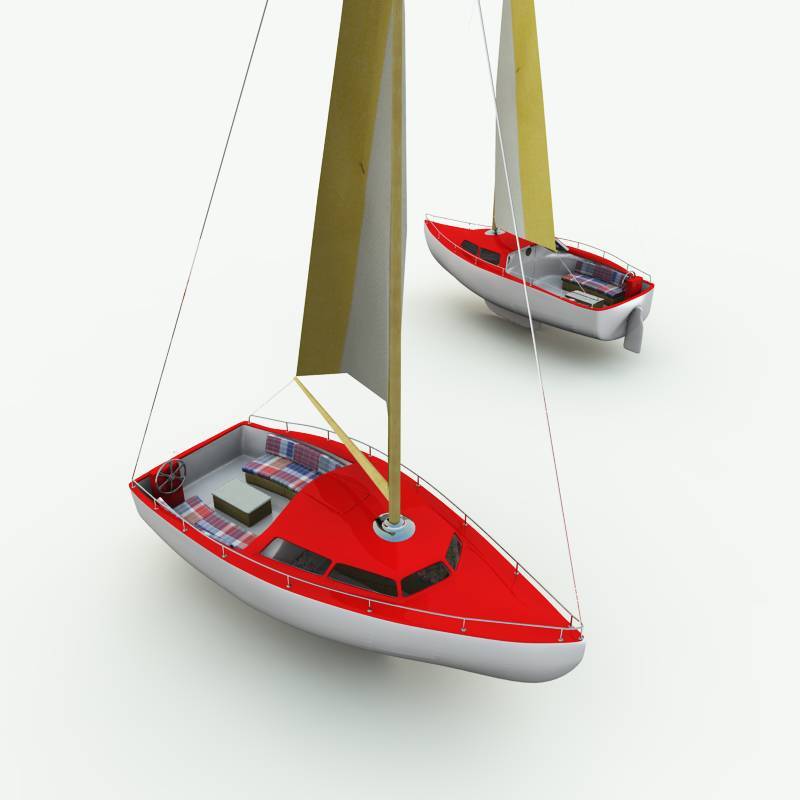 TB Toon Yacht for Poser by N/A